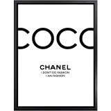Fashion Black and White Poster Surf Canvas Painting Vogue Posters