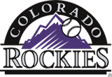 Colorado ROCKIES  MLB Leather Collar
