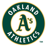 Oakland A's Athletics  MLB Leather Collar