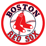 BOSTON RED SOX  MLB Leather Collar