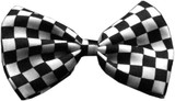 Super Fun & Festive Bow Tie for Small Dogs in Black Checker
