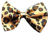 Super Fun & Festive Bow Tie for Small Dogs in Leopard