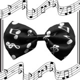 Super Fun & Festive Bow Tie for Small Dogs in Classical Music