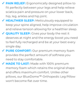 Orthopedic Pillow for Sleeping
