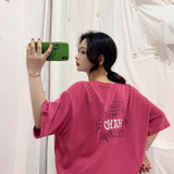 Women T-shirts Streetwear Cartoon Print
