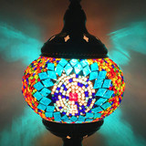 Turkish Mosaic Pendant Lamps Handmade