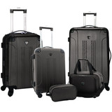 Chicago Plus Luggage Set - 5 pc (Available in 3 colors)