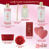 Spa Gift Basket for Women & Girls, Best Gift Idea for Valentines.