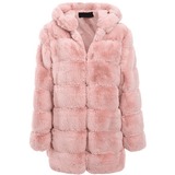 Vintage Fluffy Faux Fur Coat