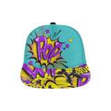 POP on Blue - Snapback Cap