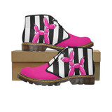 Pippity-Pink! - Women's Wazza Canvas Boots (SIZE 11-12)