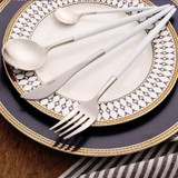 Leno Two Toned Flatware Set