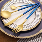 Leno Two Toned Flatware Set