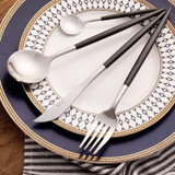 Leno Two Toned Flatware Set