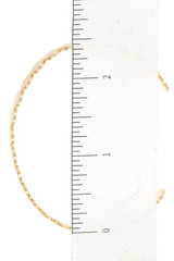 Circle link cuff bracelet