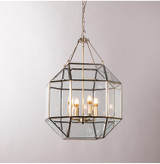 Vintage Brass Lantern Chandelier Foyer Lighting Vintage Brass Lantern Chandelier Foyer Lighting