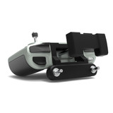 The controller of the modified DJI Mavic air 2 / Mini 2 can be equipped with an external ALIENTECH antenna.