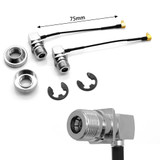 QMA Connector whit Cable and Fastener for All ALIENTECH DUO II Signal booster Antenna