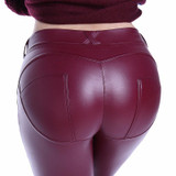 PU Leather Low Waist Sexy Leggings