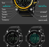 Men's smartwatch, pedometer, calories, chronograph, fashion sport watches chronograph, waterproof.