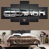 5 Pieces Nissa Skyline Gtr Car 5 Pieces Nissa Skyline Gtr Car