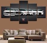 5 Pieces Nissa Skyline Gtr Car 5 Pieces Nissa Skyline Gtr Car