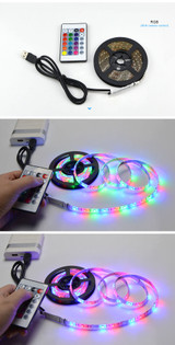 USB LED Strip lamp TV Desktop Screen Background