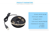 USB LED Strip lamp TV Desktop Screen Background