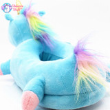 Plush Unicorn Slippers For Adults