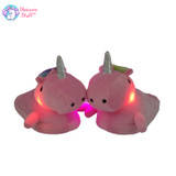 Unicorn Bedroom Light Up Slippers