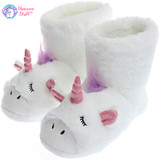 Unicorn Boot Slippers Adults