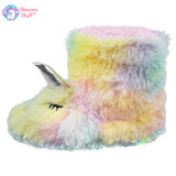 Unicorn Bootie Slippers