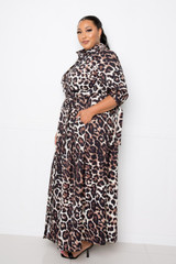 Leopard Printed Dress Leopard Printed Dress
