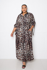 Leopard Printed Dress Leopard Printed Dress