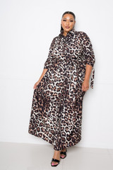Leopard Printed Dress Leopard Printed Dress