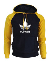 Dragon Saiyan Hoodie Collection Yellow and Black