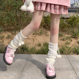 Kawaii Poof Leg Warmers