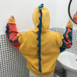 Dino Scales Patchwork Hoodie