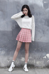 Harajuku Plaid Pleated Schoolgirl Skirt Harajuku Plaid Pleated Schoolgirl Skirt