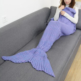 CAMMITEVER 19 Colors Mermaid Tail Blanket Crochet Mermaid Blanket For Adult Super Soft All Seasons Sleeping Knitted Blankets CAMMITEVER 19 Colors Mermaid Tail Blanket Crochet Mermaid Blanket For Adult Super Soft All Seasons Sleeping Knitted Blankets