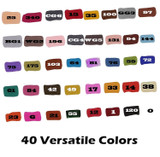 Artify Artist Alcohol Based Art Marker Set/ 40 Colors Dual Tipped Twin Marker Pens with Plastic Carrying Case