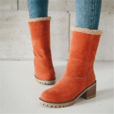Warm Ankle Snow Boots