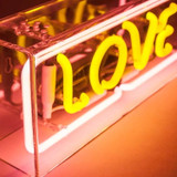 LOVE | Neon Sign in Acrylic Box