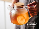 Transparent Heat-Resistant Glass Teapot