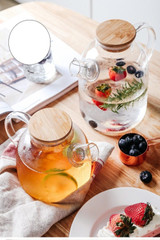 Transparent Heat-Resistant Glass Teapot