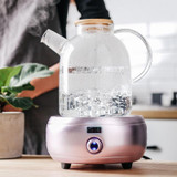 Transparent Heat-Resistant Glass Teapot