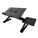 Adjustable Aluminum Laptop Bed Desk  With Mouse Pad | Laptop Table