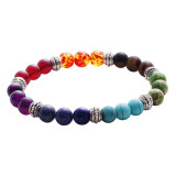 7 Chakra Mixed Stone Healing Bracelet