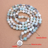 Amazonite Bead Necklace
