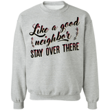 Whantz Prints Crewneck Pullover Sweatshirt